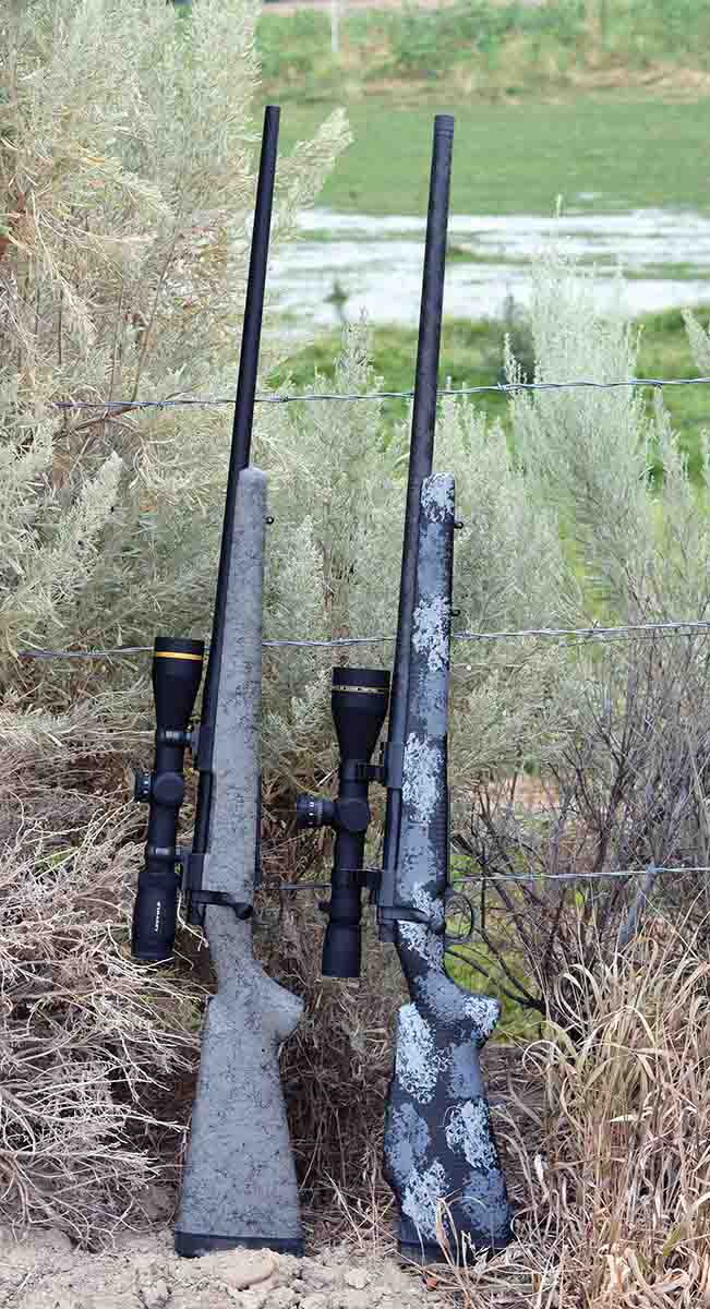 The Nosler Model 48 is a high quality precision hunting rifle and is offered for popular standard cartridges as well as the family of Nosler cartridges. These two rifles are chambered in .28 and .27 Nosler.